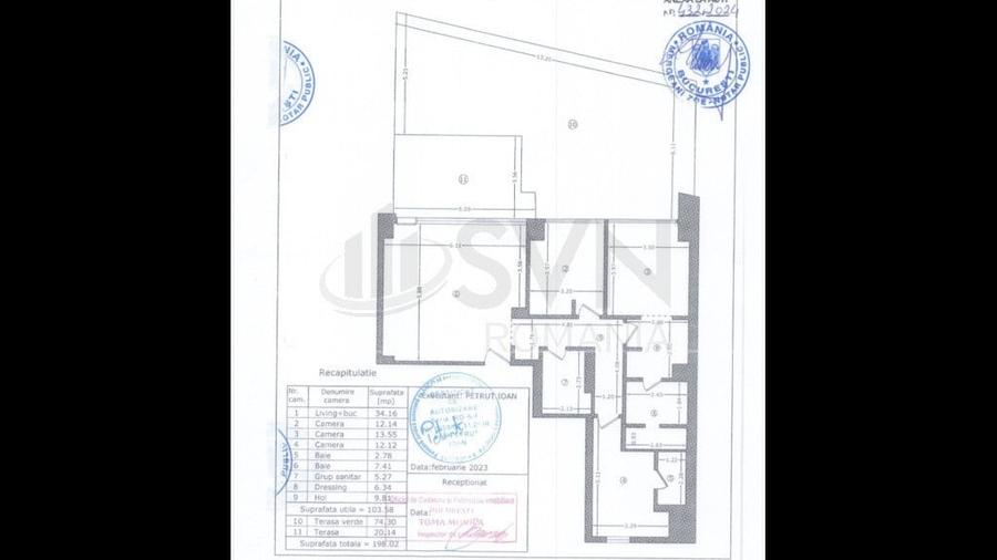 Apartament cu 4 camere semidecomandat în Dorobanți