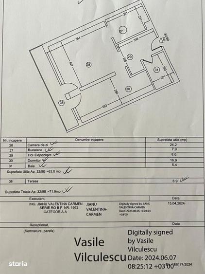 Apartament cu 2 camere, mobilat în Dacia