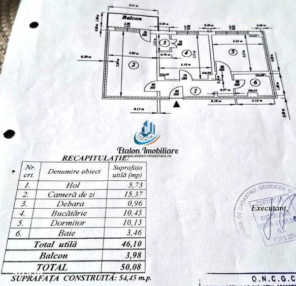 Apartament cu 2 camere decomandat în Precista