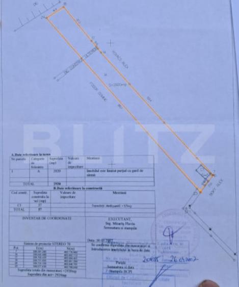 Casă cu 3 camere cu Teren 2920 Mp în Criș