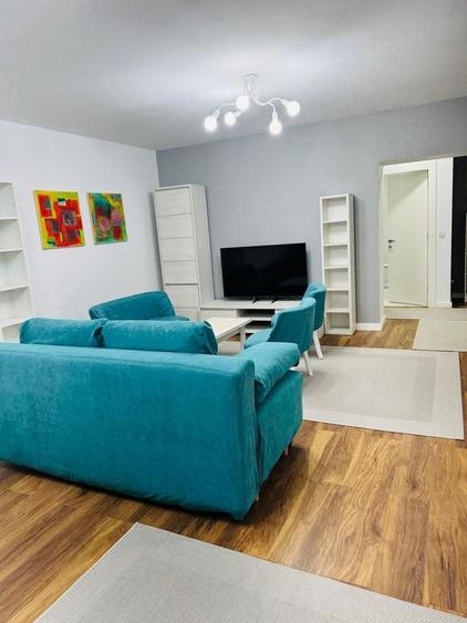 Apartament cu 2 camere semidecomandat, mobilat în Pipera — fotografia 2