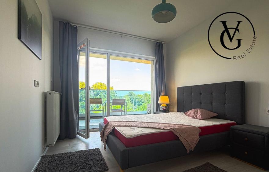 Apartament cu 2 camere semidecomandat, mobilat în Floreasca