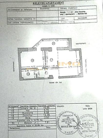 OPORTUNITATE - Apartament 2 camere, su.53mp. Parcare privata - 4