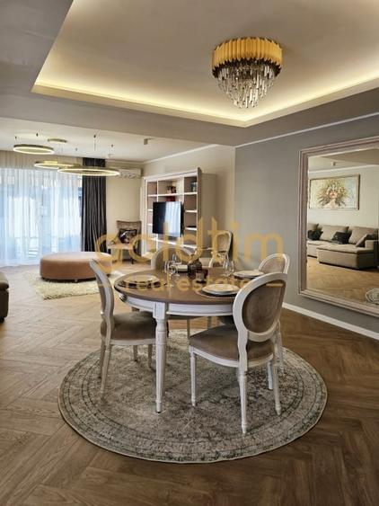 Apartament cu 3 camere semidecomandat, mobilat în Herăstrău