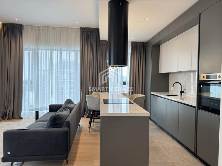 Apartament cu 4 camere, mobilat în Barbu Văcărescu