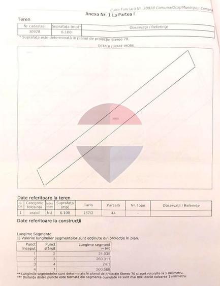 Teren agricol extravilan de 6100 mp, în Comana