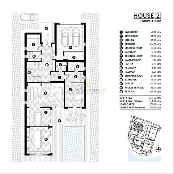 Casă cu 5 camere cu Teren 955 Mp în Gruiu