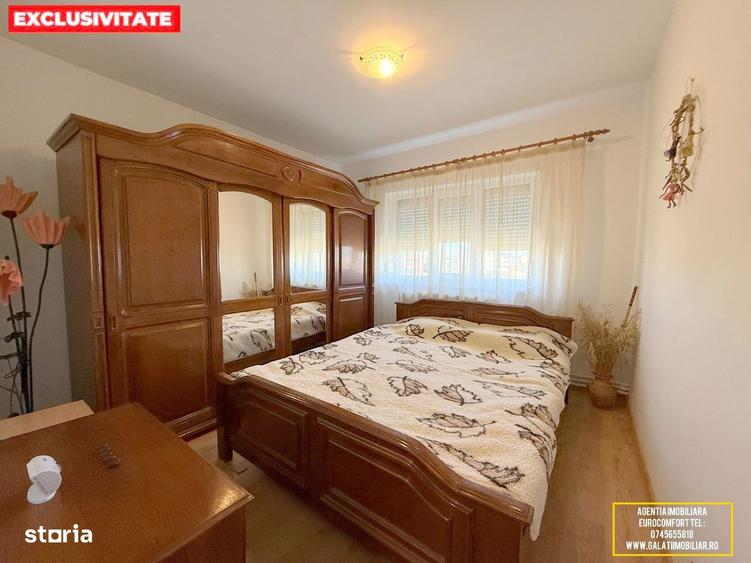 Apartament cu 3 camere decomandat, mobilat în Micro 17
