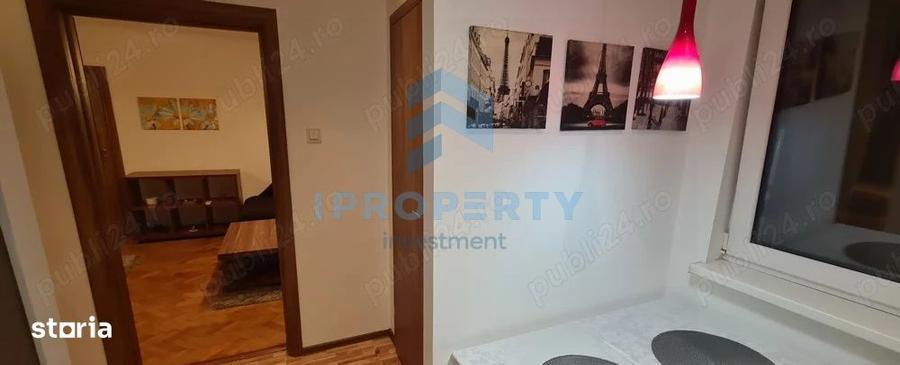 Apartament cu 2 camere, mobilat în Pajura
