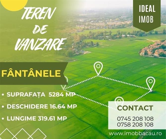 Teren Construcții intravilan de 5284 mp, în 9 Mai