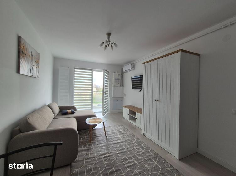 Bdul Bucuresti, nou, ap 2 camere cu centrala si AC, 450 euro, et 4/9 - 7