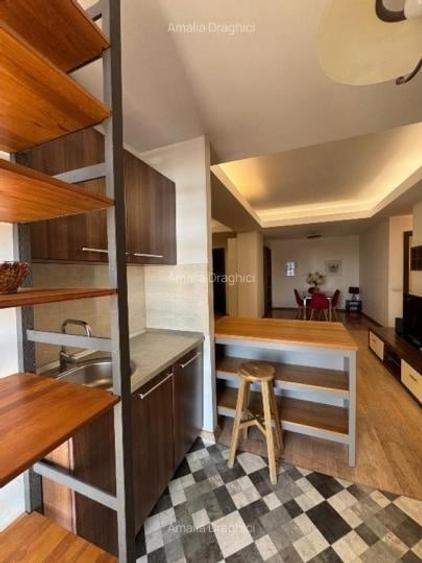 Apartament cu 2 camere semidecomandat, mobilat în Herăstrău