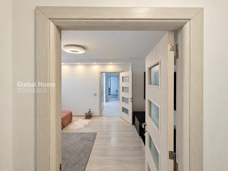 Apartament cu 3 camere semidecomandat, mobilat în Gara de Nord