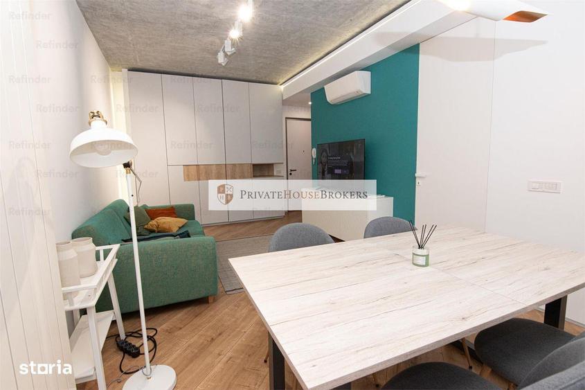 Apartament cu 2 camere decomandat, mobilat în Tei