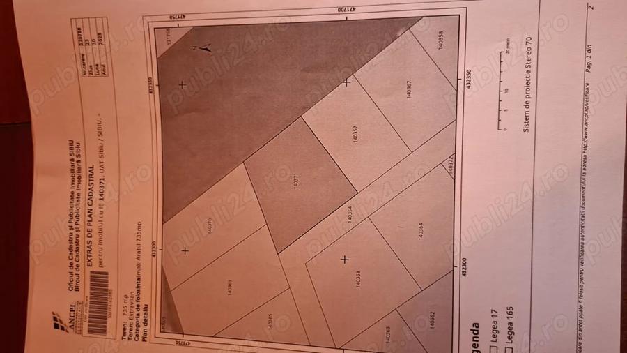 Teren de 1800 mp, în Exterior Vest
