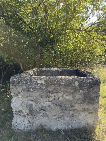 Vand teren extravilan potrivit pentru cabana, arabil, langa vale cu fantana, aproape de sosea