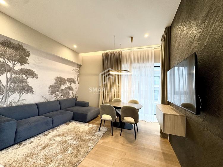 Apartament cu 3 camere, mobilat în Barbu Văcărescu