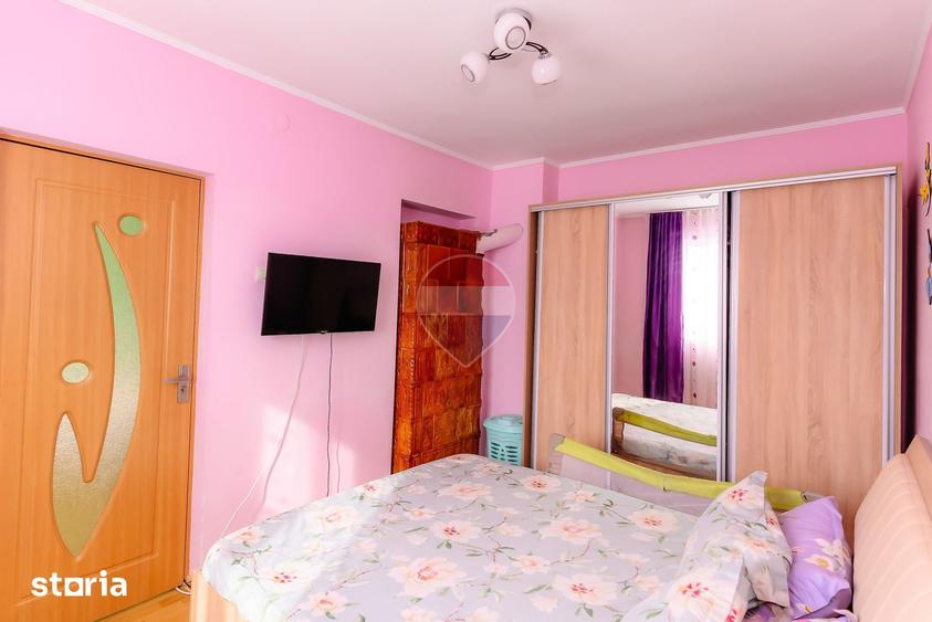 Apartament cu 2 camere semidecomandat în Oarja