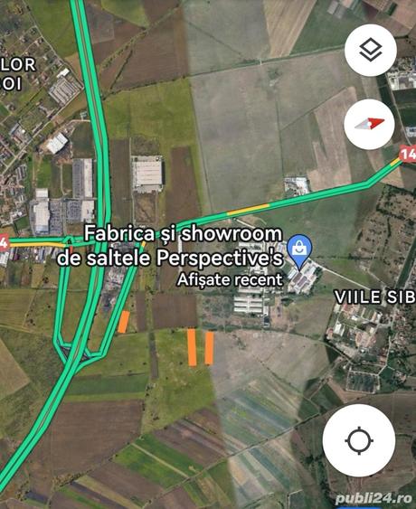 Teren de 2500 mp, în Nord