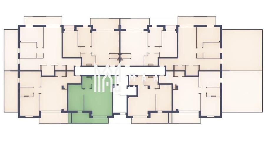 Apartament cu 2 camere în Turnișor