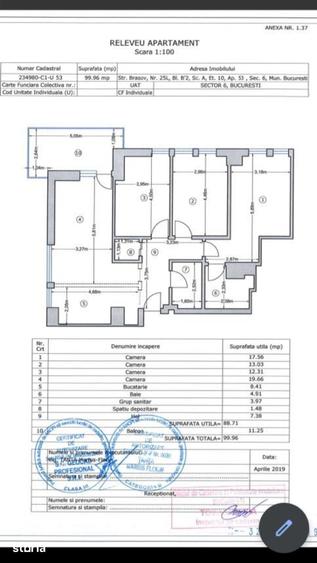 Apartament cu 4 camere în Drumul Taberei