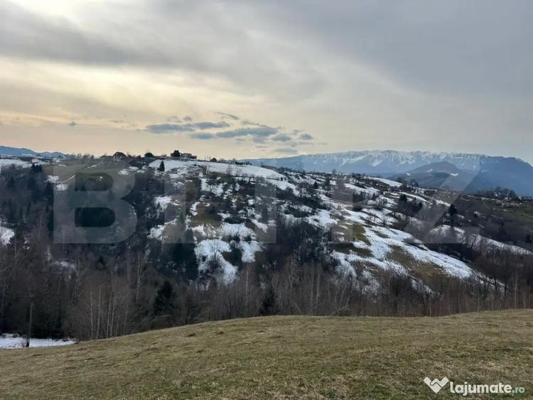 Teren de 7000 mp, în Bran
