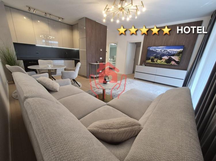 Apartament cu 2 camere semidecomandat, mobilat în Băneasa