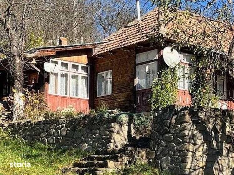 Casă cu 4 camere cu Teren 95 Mp în Gura Teghii