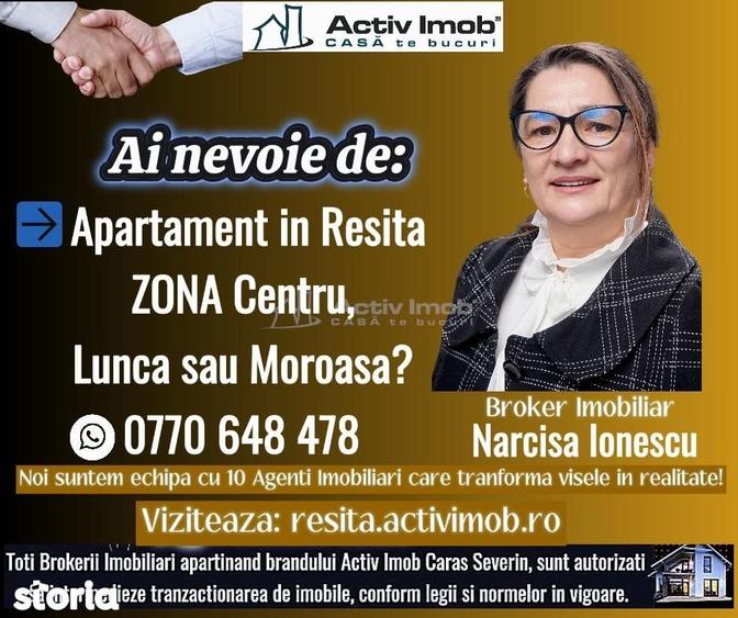 Apartament cu 2 camere decomandat în Central