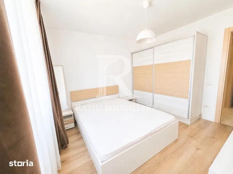 Apartament cu 2 camere decomandat, mobilat în Nufărul