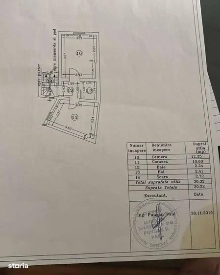Casă cu 4 camere în Armeneasca