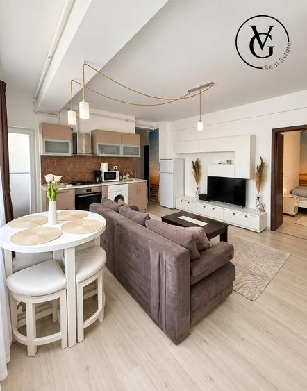Apartament cu 2 camere decomandat, mobilat în Mamaia-Sat