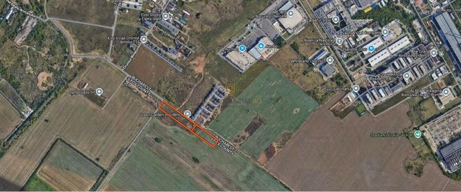 Teren agricol intravilan de 12000 mp, în Jilava