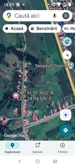 Teren de 1449 mp, în Sânpaul