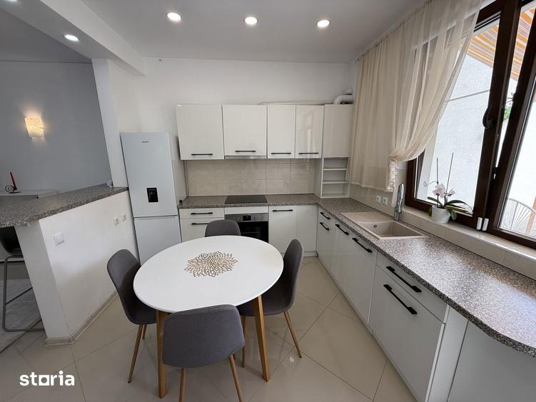 Vila de inchiriat P+1 cu 3 camere ?i curte 250 mp in Corbeanca - 11