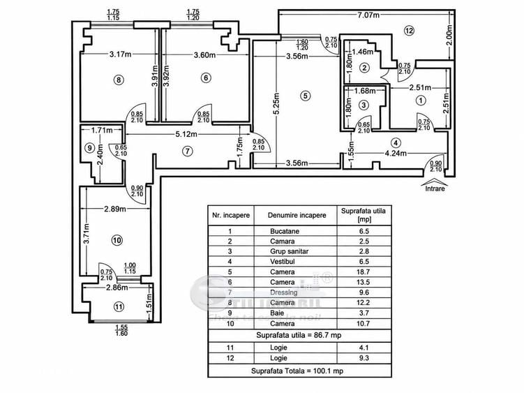 Apartament cu 4 camere în Tudor Vladimirescu