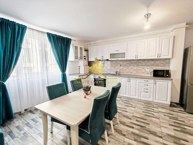 Apartament cu 2 camere semidecomandat, mobilat în Florești