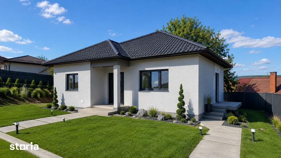 Casă cu 3 camere cu Teren 440 Mp în Miroslava