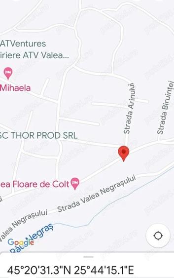 Teren de 1586 mp, în Valea Doftanei