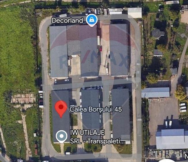 Spațiu industrial, de 10,129 mp, în Exterior Vest
