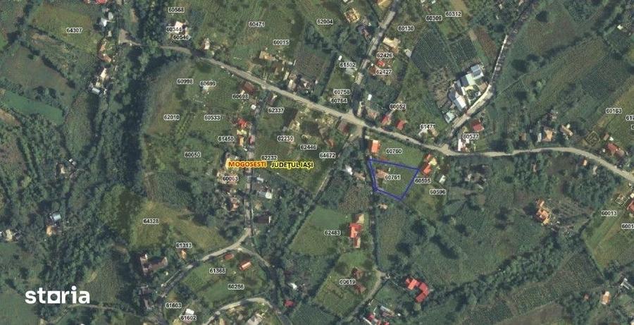 Casă cu 3 camere cu Teren 1481 Mp în Mogoșești
