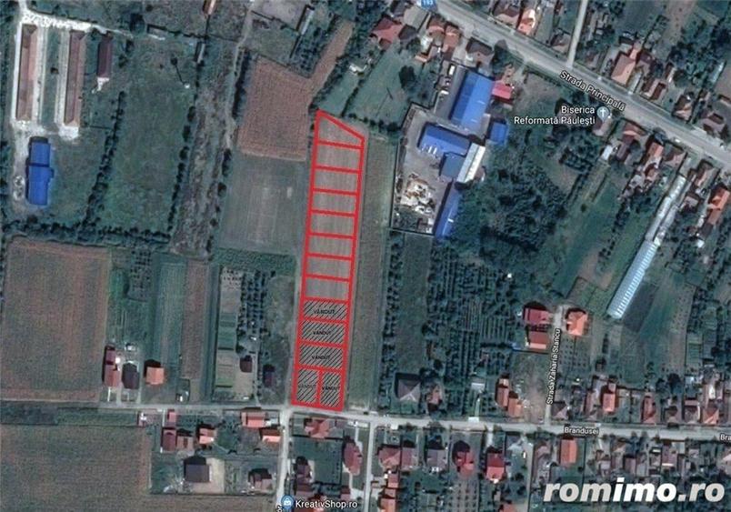 Teren de 744 mp, în Păulești