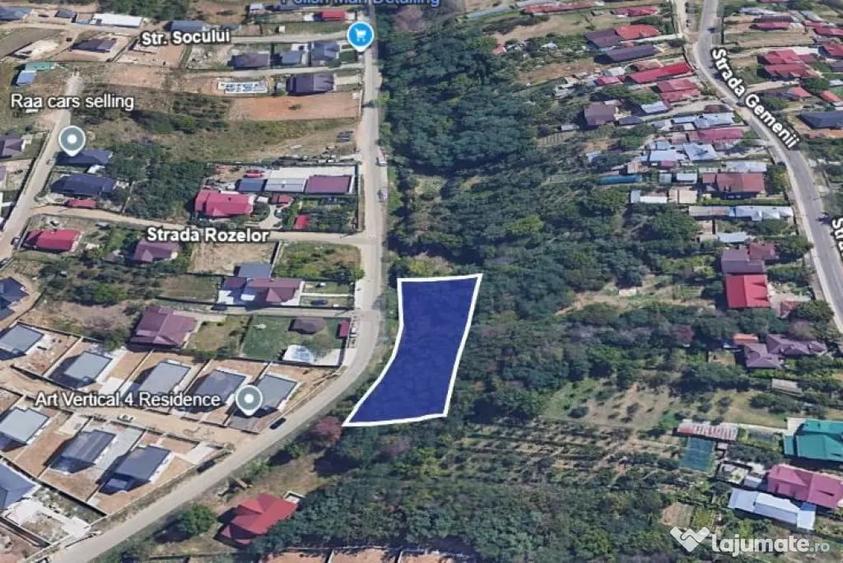 Teren intravilan 1299 MP Geamana, Pitesti zona excele... - 3