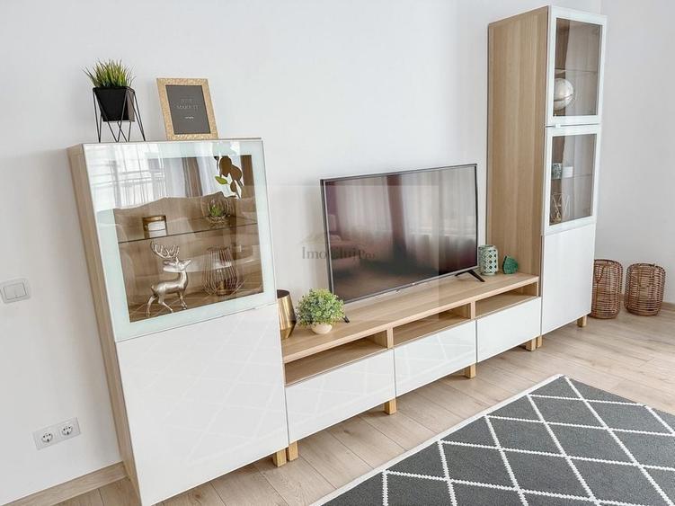 Apartament cu 2 camere semidecomandat, mobilat în Dâmbul Rotund