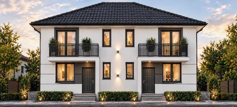 Duplex cu 4 camere cu Canalizare în Moșnița Nouă
