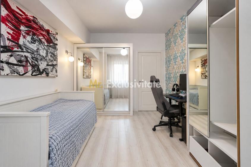 Apartament cu 3 camere semidecomandat, mobilat în Fundeni