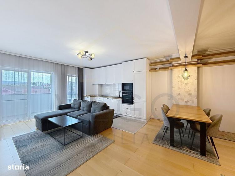 Apartament cu 2 camere semidecomandat în Mărăști