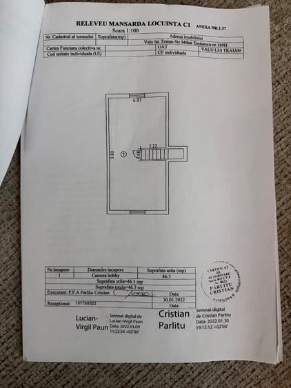 Vanzare casa cu mansarda Valu lui Traian CT - 2