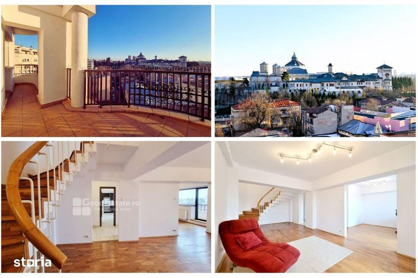 Apartament cu 4 camere semidecomandat, mobilat în Unirii