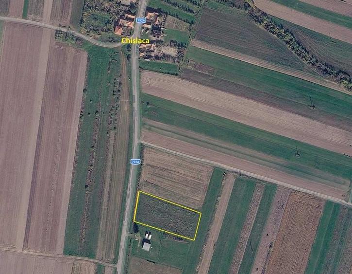 Teren de 5700 mp, în Chișlaca